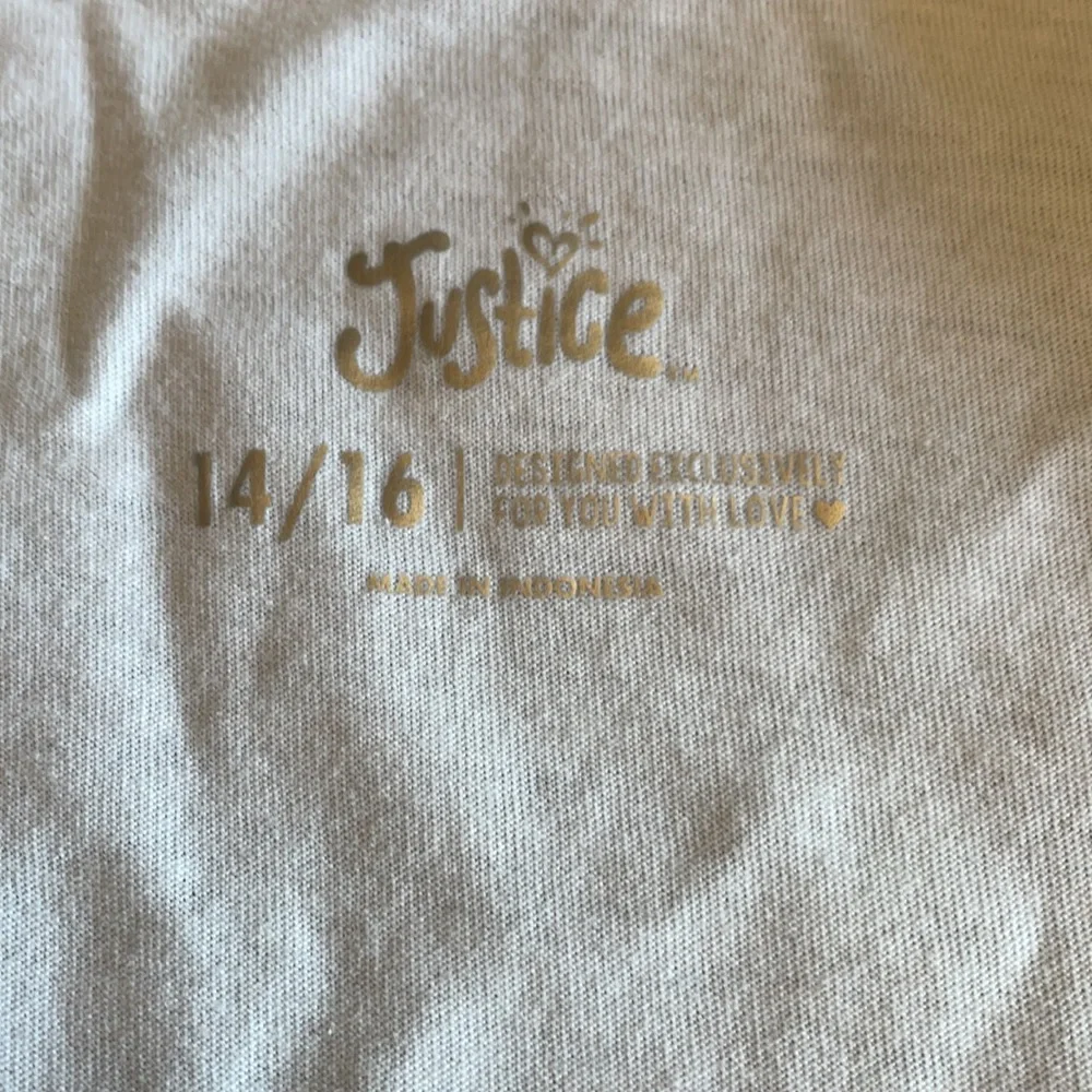 Justice white lace